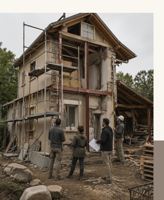 Реконструкция загородного дома под ключ в Щербинке от бюро