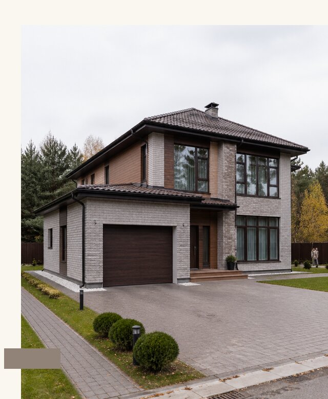 Проект дома 8 на 8 с гаражом в Щербинке по цене 35637 | А3дПро-Щрб